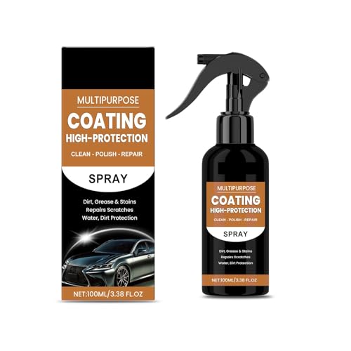Turbo Shine Nexa,3-in-1-Autolack-Schnellspray mit hohem Schutz,Autolack-Schnellwachs-Polierspray gegen Kratzer,Nexa Autokratzer-Entferner (1) von NRVTRE
