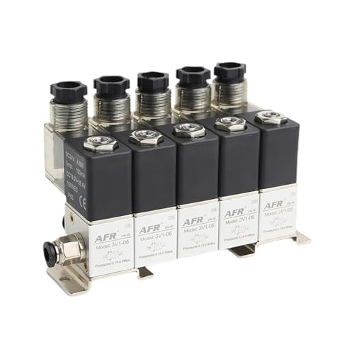 3V1-06 2/3 Normally closed pneumatic solenoid valve combination positive and negative pressure universal control suction cup(AC110V 8 in 8 out) von NRXNNDVAK