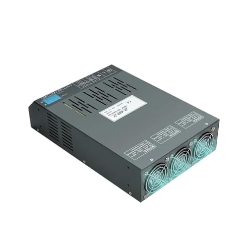 4000W Hochleistungsnetzteil mit Digitalanzeige, konstante Spannung und Strom 220 V AC bis DC 24 V 36 V 48 V 72 V 110 V 220 V AC einstellbar(48V 83.3A) von NRXNNDVAK