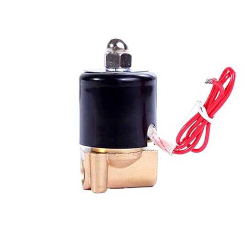 DN6 Brass Electric Solenoid Valve DC12V DC24V AC220V 110V Normally Closed Solenoid Valve For Water Oil Air(BSP_110VAC) von NRXNNDVAK