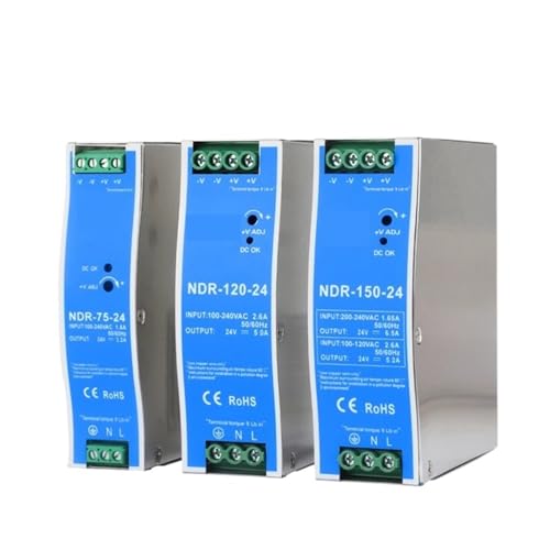 NDR-75 NDR-120 NDR-150 Switching Power Supply Single Output Industrial DIN RAIL AC to DC 12V 24V(NDR-75-24) von NRXNNDVAK