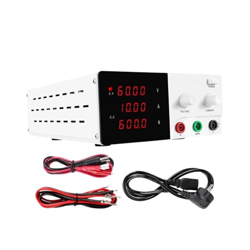 Power Professional Schalt DC Labor Netzteil Labor Einstellbare 30V 30A 60V 10A 20A 60A Strom Spannung Regler(110 V,Black) von NRXNNDVAK