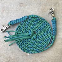Maßgeschneiderte Geflochtene Paracord-Split-Zügel von NSCustomTack