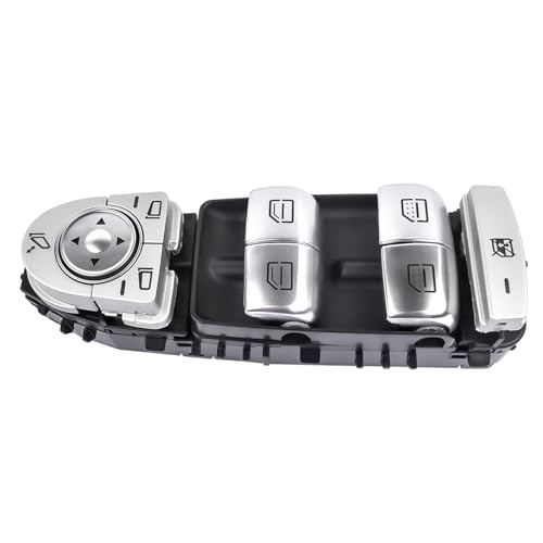 NSGMXT Elektrischer Fensterheber Schalter vorne links Ersatz für E S W213 S213 W222 E200 E220 E350 E53 AMG S400 S500 S300 2139054803 2229052004 NSGMXT Elektrischer Fensterheber Schalter vorne links Ersatz für E S W213 S213 W222 E200 E220 E350 E53 AMG S400 S500 S300 2139054803 2229052004 von NSGMXT