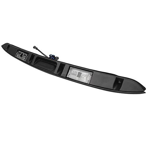 NSGMXT Griffleiste mit Taster schwarz Heckklappe 51137171699 51137170966- Kompatibel mit 3er E46 1998-2005 von NSGMXT