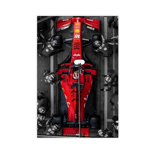 NSKDJSE Charles Leclerc Poster (13) Leinwandposter Schlafzimmer Dekor Landschaft Dekor Geschenk 60 x 90 cm von NSKDJSE