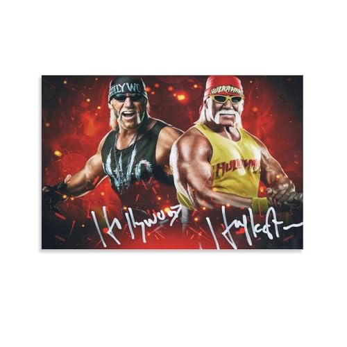NSKDJSE Hulk Hogan Autogramm auf Leinwand, Poster, Schlafzimmer, Dekoration, Landschaft, Büro, Raumdekoration, Geschenk, 40 x 60 cm NSKDJSE Hulk Hogan Autogramm auf Leinwand, Poster, Schlafzimmer, Dekoration, Landschaft, Büro, Raumdekoration, Geschenk, 40 x 60 cm von NSKDJSE