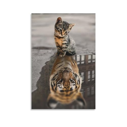 NSKDJSE Mindset Is Everything Tiger Tier-Kunstposter 5 Leinwandposter Schlafzimmer Dekor Landschaft Büro Zimmer Dekor Geschenk 50 x 75 cm NSKDJSE Mindset Is Everything Tiger Tier-Kunstposter 5 Leinwandposter Schlafzimmer Dekor Landschaft Büro Zimmer Dekor Geschenk 50 x 75 cm von NSKDJSE