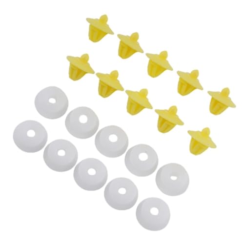 NSNGPAFACZ 10 Stück Türverkleidungs-Innenverkleidungsclips kompatibel for Vauxhall Op EL Vivaro Movano Primastar Auto Fastener Clip Zubehör Befestigungselemente und Clips für die Automobilin von NSNGPAFACZ
