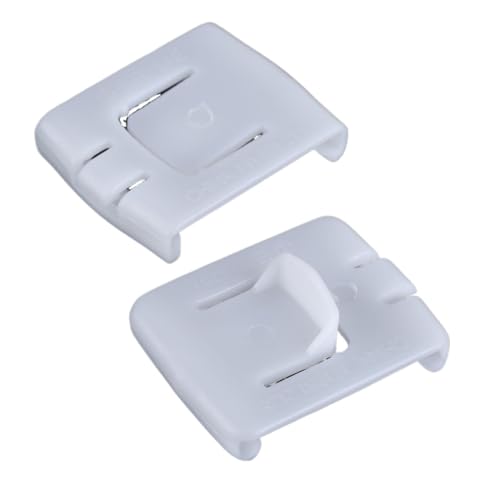 NSNGPAFACZ 10Pcs Auto Innen Außen Sitz Schiene Runner Slider Guide Clip Nylon Verschluss Kompatibel for VW Audi Ersetzt 171881213B Befestigungselemente und Clips für die Automobilin von NSNGPAFACZ