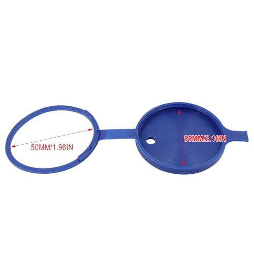 NSNGPAFACZ 2 Stück Scheibenwischer-Waschflüssigkeitsbehälter-Abdeckung, Wassertank-Flaschendeckel, kompatibel for Peugeot 106 206 207 406 5008, kompatibel for Citroen C2 C3 C5 Befestigungselemente und von NSNGPAFACZ