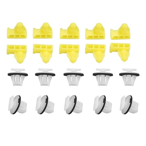 NSNGPAFACZ 20-teiliges Radkasten-Zierklammern-Set vorne und hinten, komplette Seitenflügel-Einfassung, kompatibel for Nissan Juke, Auto-Clips-Set Befestigungselemente und Clips für die Automobilin von NSNGPAFACZ