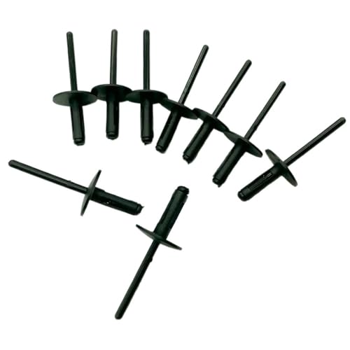 NSNGPAFACZ 50–100 Stück Auto-Befestigungsclips, Stoßstangen-Türverkleidung, Kotflügel-Auskleidungs-Clips, Kunststoffnieten, 6 mm, kompatibel for BMW X1 E84 X3 E83 F25 X5 E53 E70 X6 Befestigungselement von NSNGPAFACZ