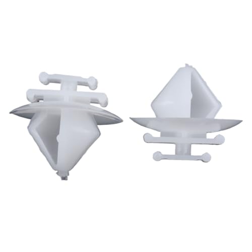 NSNGPAFACZ 50 Stück 12,2 mm Loch Autotür-Innenverkleidungs-Halteklammern, kompatibel for Peugeot 206 207 307 Citroen C2 C3 Picasso Pluriel Befestigungselemente und Clips für die Automobilin von NSNGPAFACZ