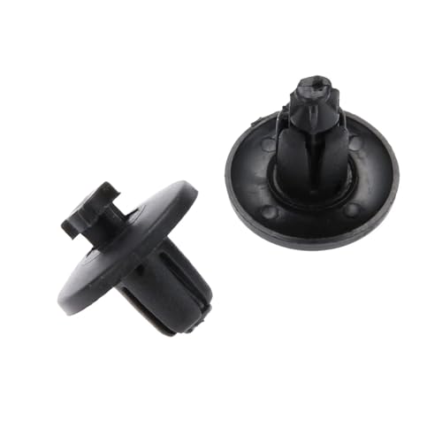 NSNGPAFACZ 50Pcs 8mm Auto Flügel Bord Futter Clip Kotflügel Feste Verschluss Kunststoff Nieten Kompatibel for Peugeot 206/307/408 Citroen Triumph Befestigungselemente und Clips für die Automobilin von NSNGPAFACZ