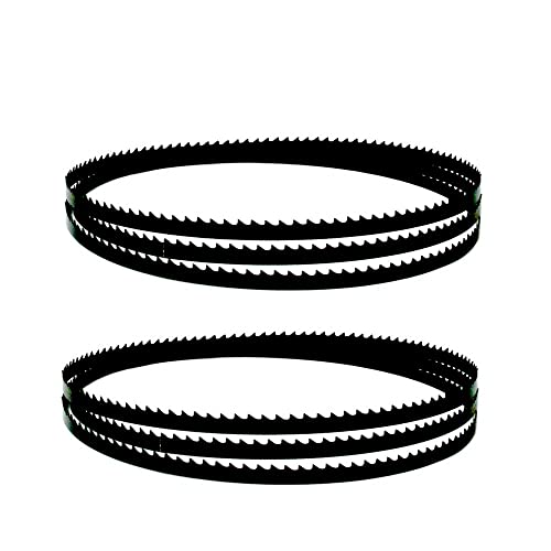Bandsägeblätter, 1490 mm Bandsägeblätter 3 4 6 10 14 TPI 1490 x 6,35 x 0,35 mm for Schappach Basato 1 Holzbearbeitungswerkzeuge, 2 Stück(3TPI) von NSNYDNZ