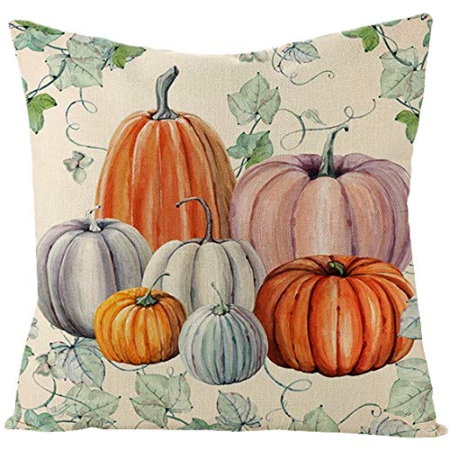 Herbstdeko, Kissenbezüge, 50 cm x, rot, blau, Kürbis-Kissenbezüge, unsichtbarer Reißverschluss, Sofakissen, Outdoor-Kissen, Gartenkissen, dekorative Kissen, quadratische(Red Blue Pumpkin,60 x 60 cm) Herbstdeko, Kissenbezüge, 50 cm x, rot, blau, Kürbis-Kissenbezüge, unsichtbarer Reißverschluss, Sofakissen, Outdoor-Kissen, Gartenkissen, dekorative Kissen, quadratische(Red Blue Pumpkin,60 x 60 cm) von NSNYDNZ