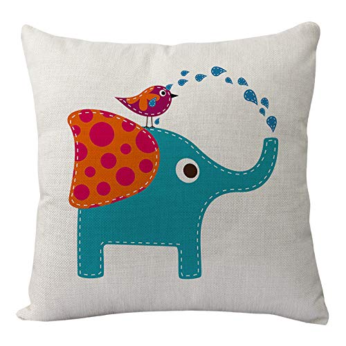 Herbstdeko, Kissenbezüge, grüner Elefant, Outdoor-Kissen, quadratische Sofakissen, Gartenkissen, Outdoor-Kissenbezüge, Schlafzimmer, Büro, Auto, dekorative, 45 x(Brown Yellow Owl,Set of 4 (60x60cm)) Herbstdeko, Kissenbezüge, grüner Elefant, Outdoor-Kissen, quadratische Sofakissen, Gartenkissen, Outdoor-Kissenbezüge, Schlafzimmer, Büro, Auto, dekorative, 45 x(Brown Yellow Owl,Set of 4 (60x60cm)) von NSNYDNZ