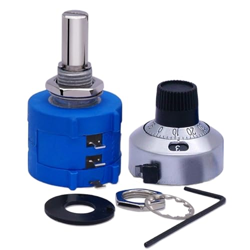 Potentiometer, 1k 5k 10k 20k 50k100K WXD 3590 10 Umdrehungen Potentiometer Arten von Potenciometro 1Pcs von NSNYDNZ