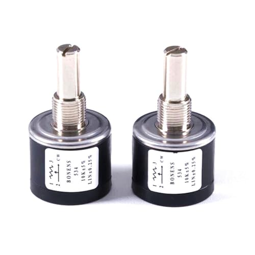 Potentiometer, 534 Drehpotentiometer 10k 20k 50k Variabler Widerstand 1Pcs(534 10k ohm) von NSNYDNZ