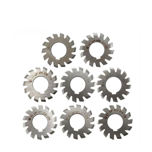 Präzisions-Wälzfräser, CSZJ 8 STÜCKE M0.4/M0.5/M0.6/M0.7/M0.8/M1.5/M2/M3/M4 Modul PA20 Grad NO.1-NO.8 Zahnradschneidwerkzeuge(M5.0 8PCS NO.1-NO.8) von NSNYDNZ
