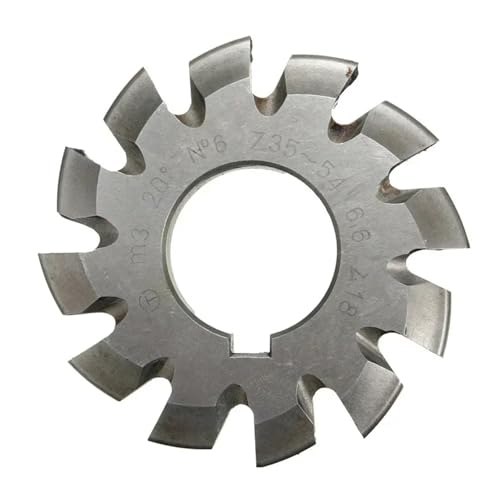 Präzisions-Wälzfräser, Fräsergetriebe M0.3 M0.5 M0.6 M0.8 M1 M1.25 M1.75 M2.25 M2.5 M3 M4 M5 Schneidwerkzeug Modul PA20 Grad NO.1-NO.8 HSS-Getriebe(Myg-25l-m1.5) von NSNYDNZ