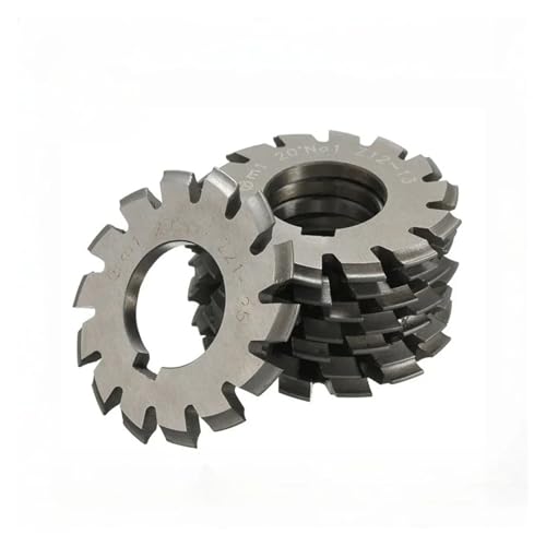 Präzisions-Wälzfräser, M0.6 M1 M2 M3 M4 M5 M6 M8 Modulus Grad Scheibe Stirnrad 8 STÜCKE(M6.0 (No1-No8) 8PCS) von NSNYDNZ