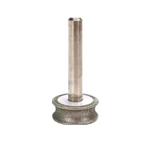 Schleifrad, 2–12 mm konkave Diamant-Schleifscheibe, Schaftdurchmesser 6 for, Jade, Keramik, Diamant-Polierscheibe(Grit 80 5mm) von NSNYDNZ