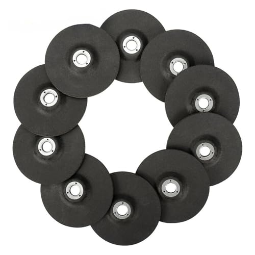 Schleifrad, 3 Zoll 75 mm Schleifscheiben Räder Rundschleifscheibe Metall Schleifpolierscheibe Pad for Winkelschleifer 1/2/5/10 Stück(10pcs) von NSNYDNZ