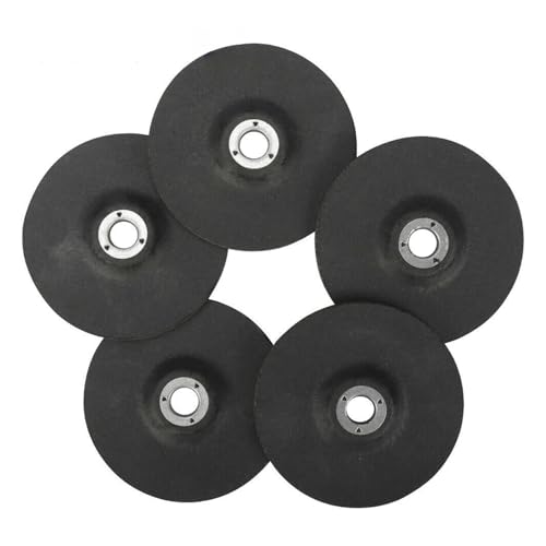 Schleifrad, 3 Zoll 75 mm Schleifscheiben Räder Rundschleifscheibe Metall Schleifpolierscheibe Pad for Winkelschleifer 1/2/5/10 Stück(5pcs) von NSNYDNZ