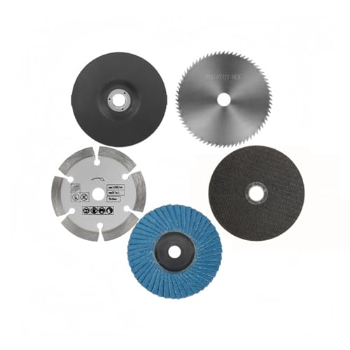 Schleifrad, 3 Zoll Metall-Trennscheibe, Winkelschleifer, Polierscheibe, Mini-Trennsägeblatt, Winkelschleifer-Zubehörset for Holz, Eisen(75mm-D) von NSNYDNZ