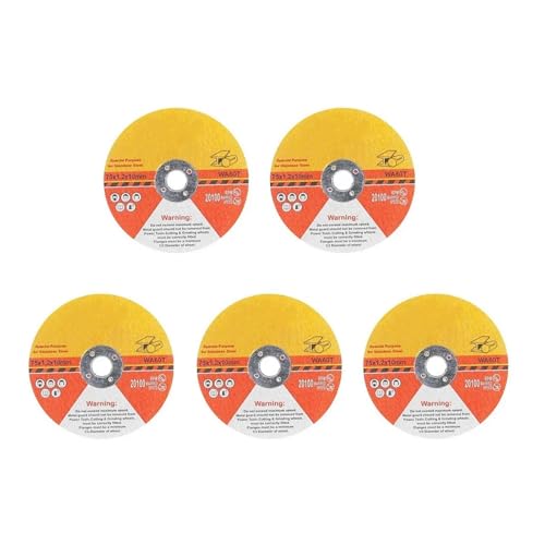 Schleifrad, 5 stücke 75mm Mini Kreissägen Klinge Schleifscheiben Trennscheibe for Stahl Steine Schneiden Winkel Schleifwerkzeuge von NSNYDNZ