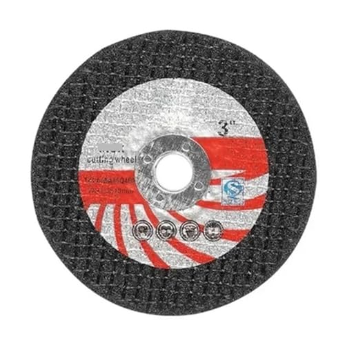 Schleifrad, 75 mm Mini-Winkelschleifer-Trennscheibe, kreisförmige Harz-Schleifscheibe, Sägeblätter, Trennscheibe for Schneiden und Schleifen(Cutting Disc) von NSNYDNZ