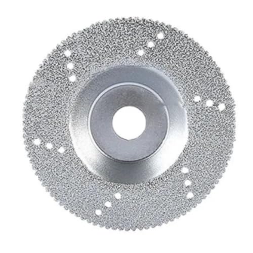 Schleifrad, Winkelschleifer Trockenschleifscheibe Trennscheibe Marmorschale Schleifscheibe Scheibe Hartmetall Metall Wolfram Stahl Fräser(Silver B) von NSNYDNZ