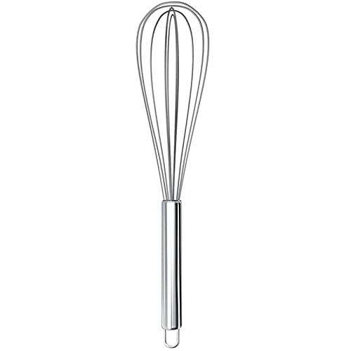 Schneebesen für Kochen, Schneebesen aus Edelstahl, mit Küchendraht, Ballon, Milchaufschäumer, Schneebesen-Werkzeug(L) von NSNYDNZ