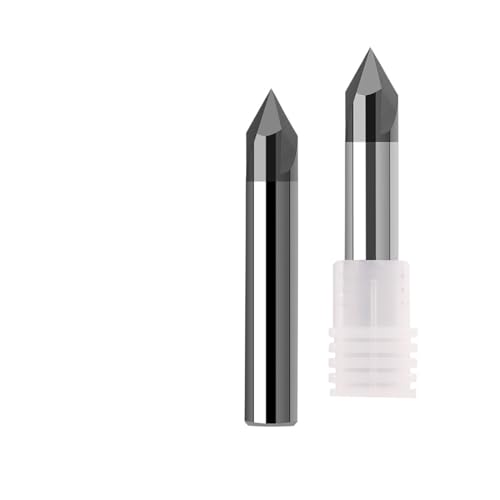 Senkbohrer-Set, 1 STÜCKE Anfasfräsen Legierung Hartmetall-schaftfräser 60 90 120 Grad Beschichtete 3 Flöte Fase Schaftfräser(6X50LX120R) von NSNYDNZ