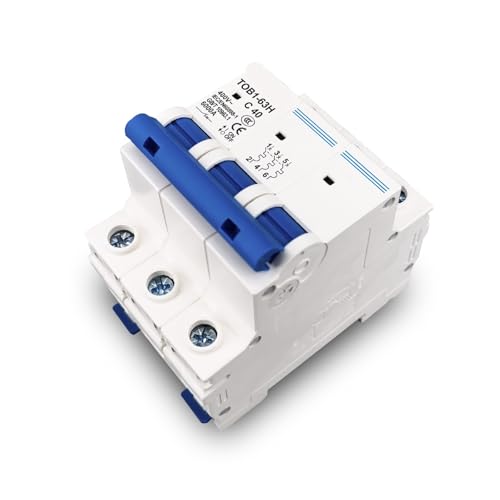 1PC 3P 50A TOB1-63H C curve 230/400V~ 50HZ/60HZ Circuit breaker AC MCB von NSPKZXTTGF