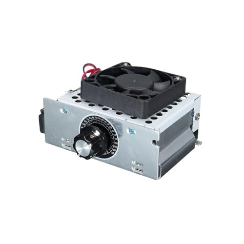 4000W electronic starter Speed Controller AC110V-220V High Power SCR Adjustable Control Dimming Dimmers Voltage Regulator Thermostat with Fan 4000W electronic starter Speed Controller AC110V-220V High Power SCR Adjustable Control Dimming Dimmers Voltage Regulator Thermostat with Fan von NSPKZXTTGF