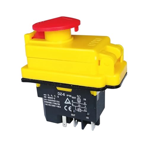 DZ-6 15A 250V IP55 Waterproof Electromagnetic Drill Push Button Pushbutton Switch Magnetic Switches with Emergency Stop DZ-6 15A 250V IP55 Waterproof Electromagnetic Drill Push Button Pushbutton Switch Magnetic Switches with Emergency Stop von NSPKZXTTGF