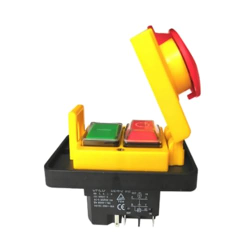 DZ-6-2 15A 250V IP55Waterproof Electromagnetic Drill Push Button Pushbutton Switch Magnetic Machine Switches 5 Pins DZ-6-2 15A 250V IP55Waterproof Electromagnetic Drill Push Button Pushbutton Switch Magnetic Machine Switches 5 Pins von NSPKZXTTGF