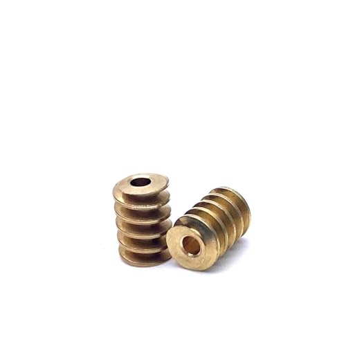 NSPKZXTTGF 0.5M Copper Worm Self-Locking Turbine Electronic Starter Accessories for JGY370 5.5 * 8.0 * 2.0mm von NSPKZXTTGF