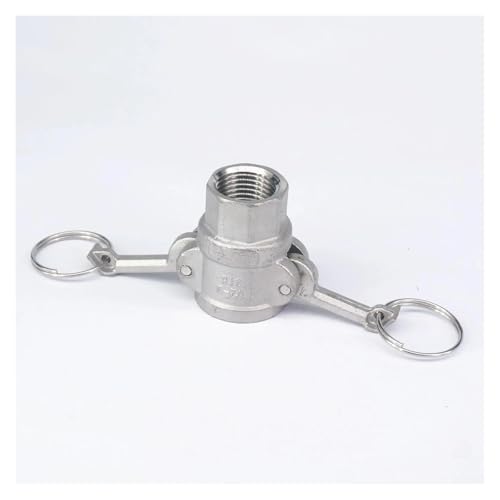 NSPKZXTTGF 1/2" BSP Female 304 Stainless Steel Type D Socket Quick Fitting Camlock Connector Cam and Groove Coupler Wrench von NSPKZXTTGF
