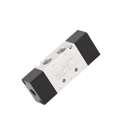 NSPKZXTTGF 1/4 inch Air Valve 4A220-08 5 Way 2 Pos Pneumatic Air Control Solenoid Valves Inlet Outlet 1/4" NSPKZXTTGF 1/4 inch Air Valve 4A220-08 5 Way 2 Pos Pneumatic Air Control Solenoid Valves Inlet Outlet 1/4" von NSPKZXTTGF