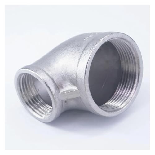 NSPKZXTTGF 1-1/2" BS to 1" BSP Female 304 Stainless Steel Reducing Elbow Connector Pipe Fitting Water Oil air von NSPKZXTTGF