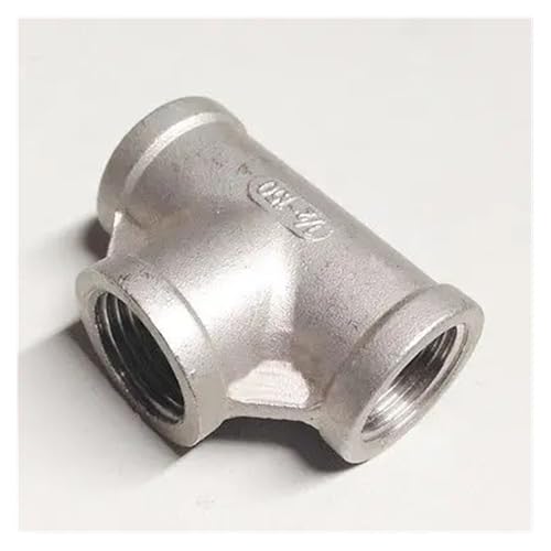 NSPKZXTTGF 1-1/4" BSP Equal Female Tee Thread 3 Way 304 Stainless Steel Pipe Fitting Connector Coupling for Water air Gas von NSPKZXTTGF