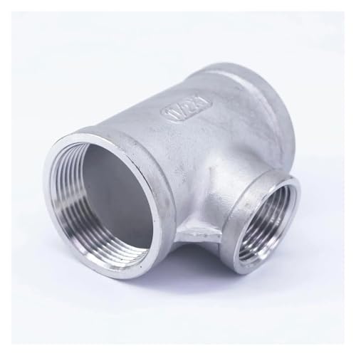NSPKZXTTGF 1" BSP to 1-1/2" BSP Female Thread 304 Stainless Reducing Tee 3 Way Connector Pipe Fitting Water Oil air von NSPKZXTTGF