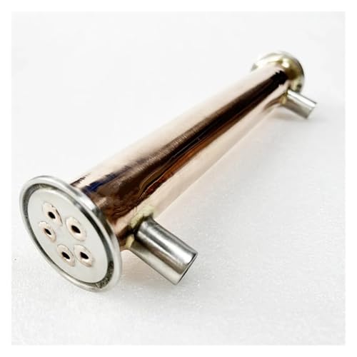 NSPKZXTTGF 1.5" (38mm) OD50.5mm Copper Condenser, Reflux,Dephlegmator with 1/4" Female Thread for Homebrew Length 250mm von NSPKZXTTGF