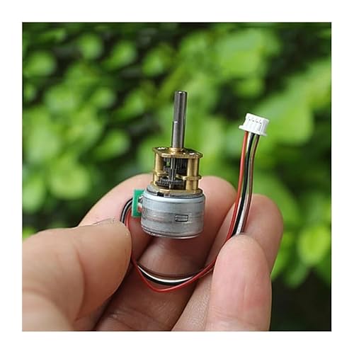 NSPKZXTTGF 15mm All Metal Gearbox Gear Stepper Electronic Starter DC 5V 2-Phase 4-Wire Stepping Gear Electronic Starter DIY Smart Robot von NSPKZXTTGF