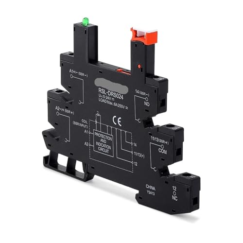 NSPKZXTTGF 1pc Black Base Thin Relay Base RSL-DRG DRS DRM DRP024 of solid State relays NSPKZXTTGF 1pc Black Base Thin Relay Base RSL-DRG DRS DRM DRP024 of solid State relays von NSPKZXTTGF
