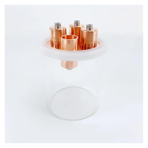 NSPKZXTTGF 3" Red Copper Bubble Plate Set with Borosilicate Glass Column(OD90ID80mm) and Double Card Slot Gasket for 3" von NSPKZXTTGF